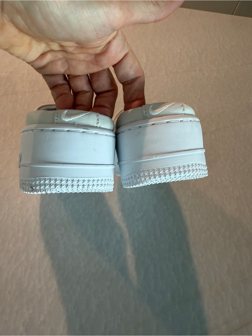 Nike Air Force 1 Lover XX Slip On Shoe Women's Size 8 white - Picture 8 of 9